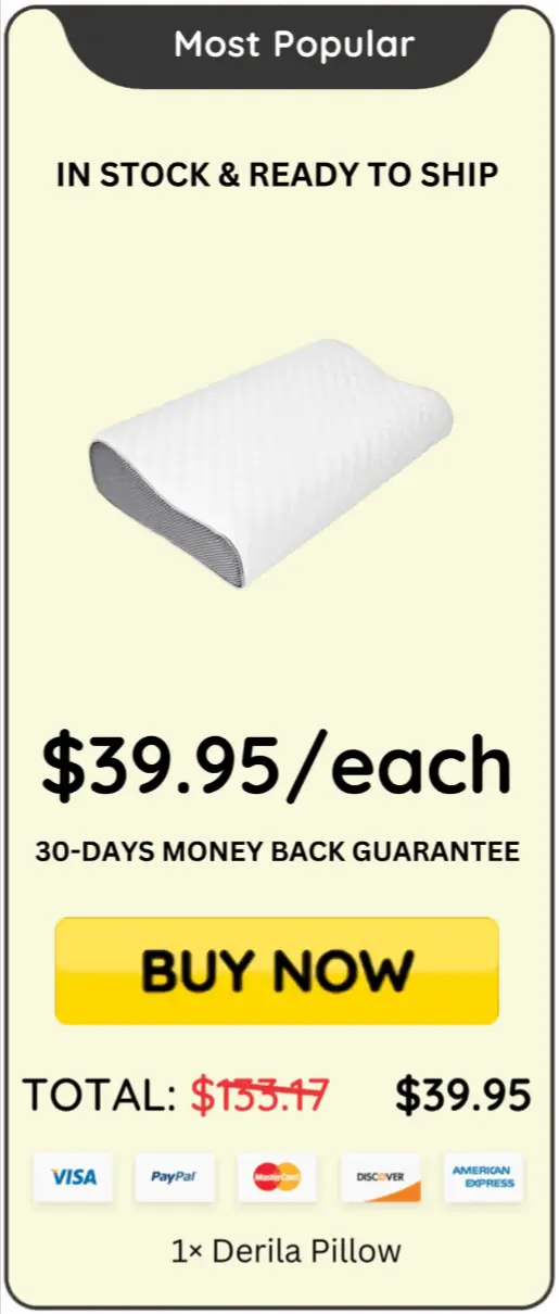 Derila Pillow single pack